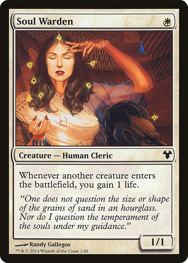 Soul Warden [Modern Event Deck 2014]-1