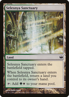 Selesnya Sanctuary [Duel Decks: Knights vs. Dragons]-1