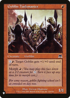 Goblin Taskmaster [The List]-1