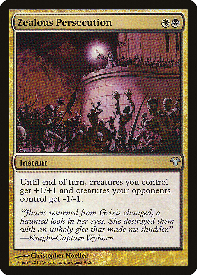 Zealous Persecution (MD1-009) - Modern Event Deck 2014-1