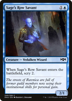 Sage's Row Savant [Ravnica Allegiance]-1