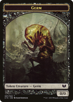 Germ // Zombie Double-Sided Token [Commander 2015 Tokens]-3