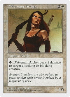 D'Avenant Archer [Fifth Edition]-1