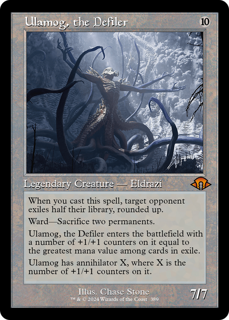 Ulamog, the Defiler (Retro Frame) (MH3-389) - Modern Horizons 3 Foil-1