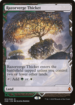 Razorverge Thicket (Expeditions) [Zendikar Rising Expeditions]-1