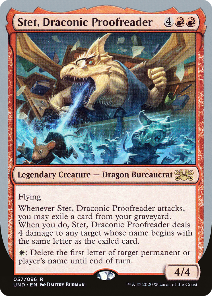 Stet, Draconic Proofreader [Unsanctioned]-1