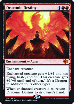 Draconic Destiny [The Brothers' War Prerelease Promos]-1