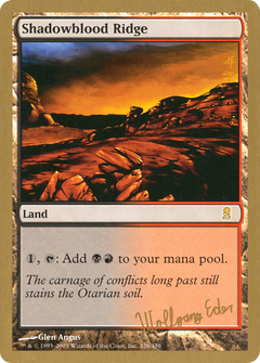 Shadowblood Ridge - 2003 Wolfgang Eder (ODY) (WCD-) - World Championship Decks 2003-1