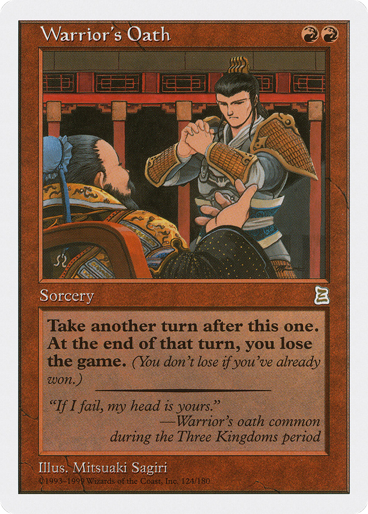 Warrior's Oath (PTK-124) - Portal Three Kingdoms-1