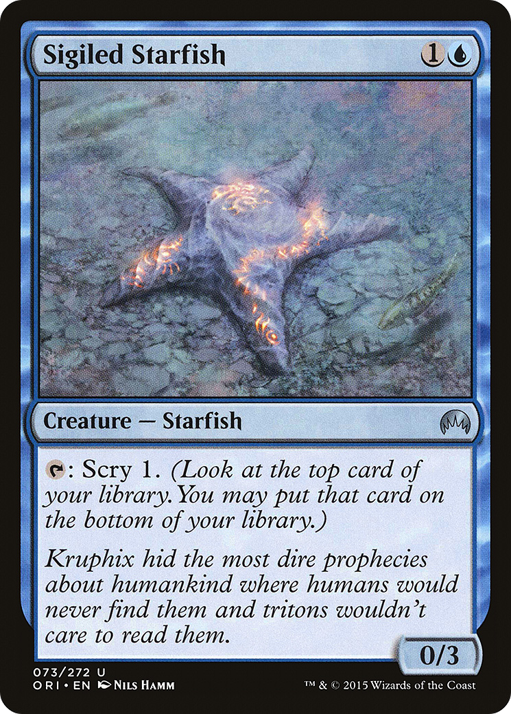Sigiled Starfish [Magic Origins]-1