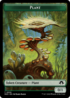 Eldrazi Spawn // Plant Double-Sided Token [Modern Horizons 3 Tokens]-2