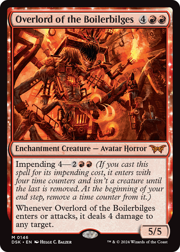 Overlord of the Boilerbilges [Duskmourn: House of Horror]-1