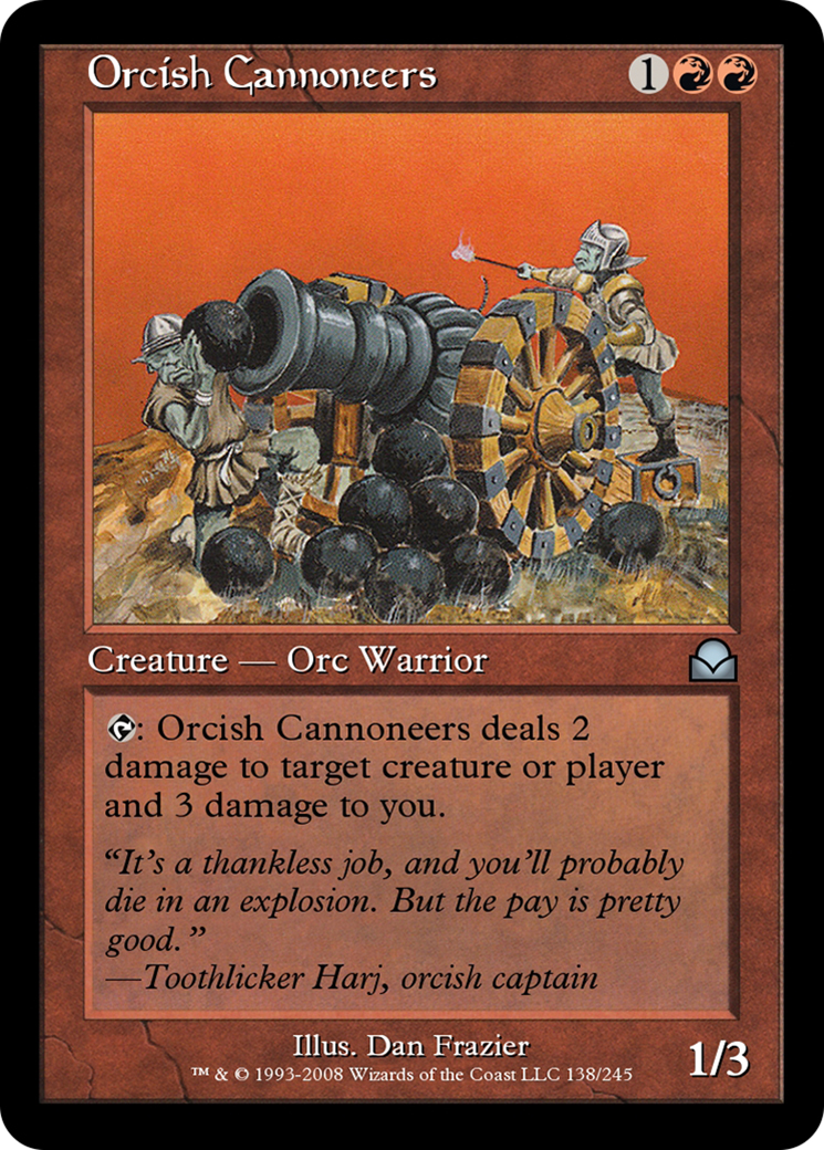 Orcish Cannoneers (ME2-138) - Masters Edition II-1