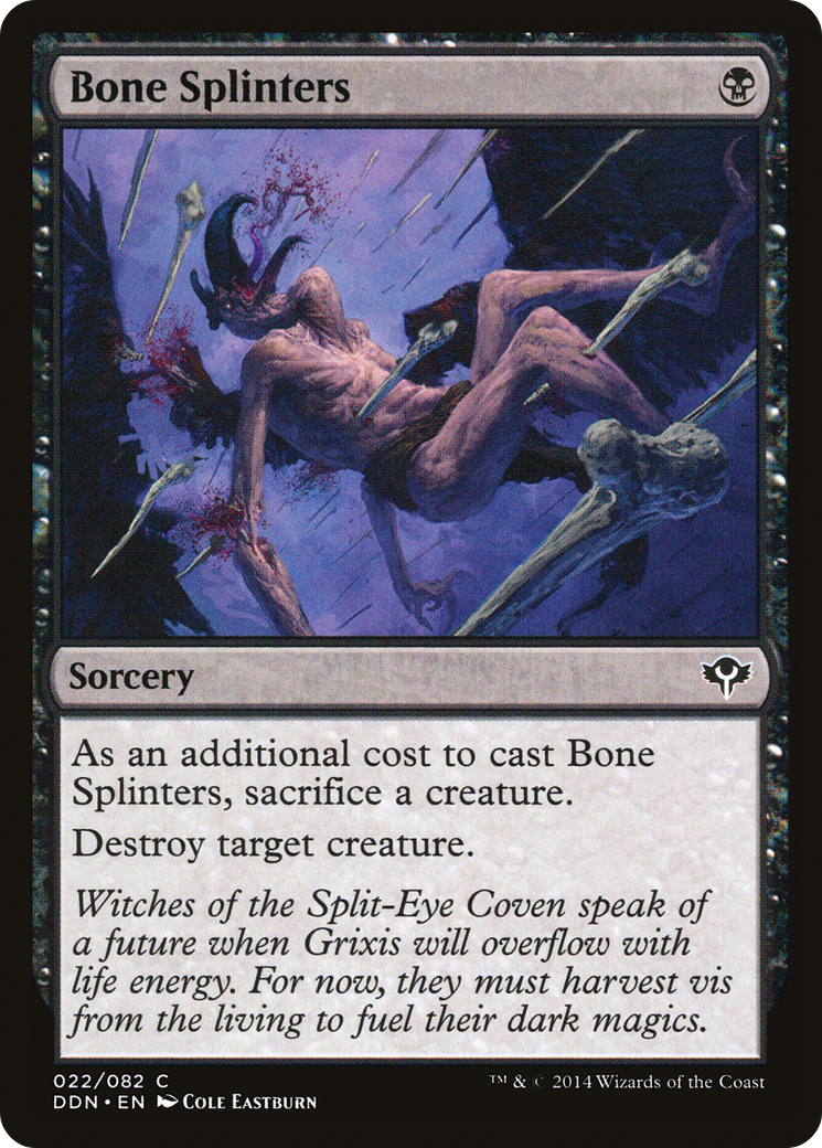Bone Splinters [Duel Decks: Speed vs. Cunning]-1