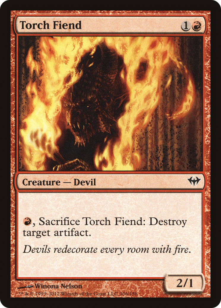 Torch Fiend (DKA-106) - Dark Ascension-1