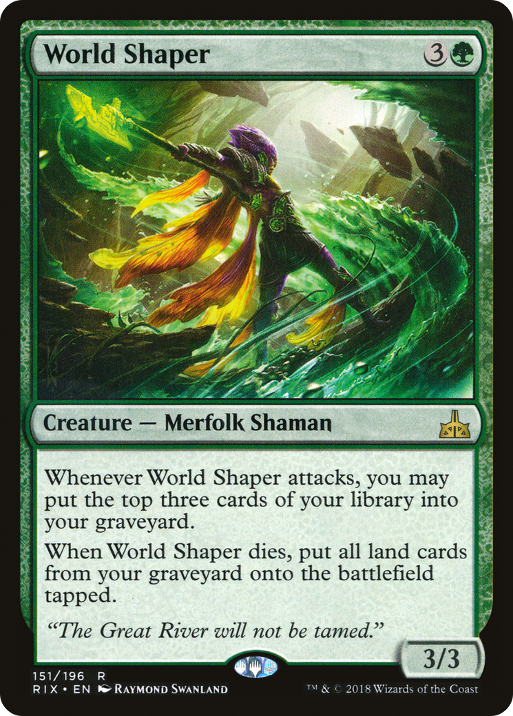 World Shaper (RIX-151) - Rivals of Ixalan Foil-1