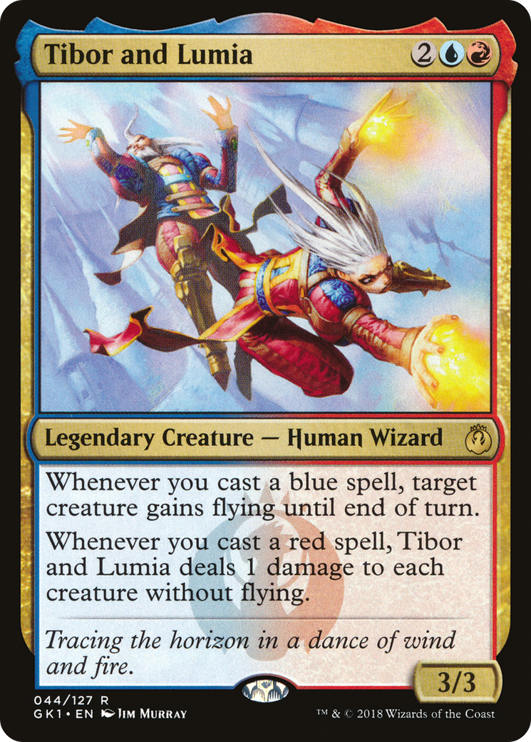 Tibor and Lumia [Guilds of Ravnica Guild Kit]-1