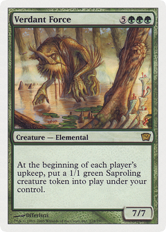 Verdant Force (9ED-278) - 9th Edition Foil-1