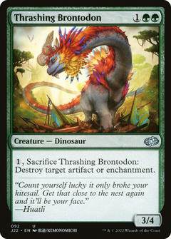 Thrashing Brontodon (J22-092) - Jumpstart 2022-1