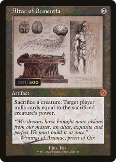 Altar of Dementia (Retro Schematic) (Serialized) [The Brothers' War Retro Artifacts]-1