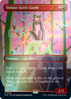 Simian Spirit Guide (Rainbow Foil) [Secret Lair Drop Series]-1