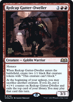 Redcap Gutter-Dweller [Wilds of Eldraine Prerelease Promos]-1