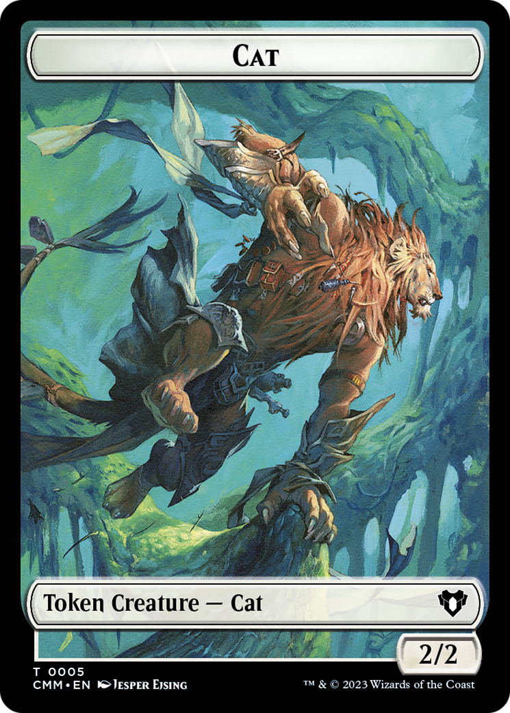Cat (TCMM-005) - Commander Masters Tokens-1