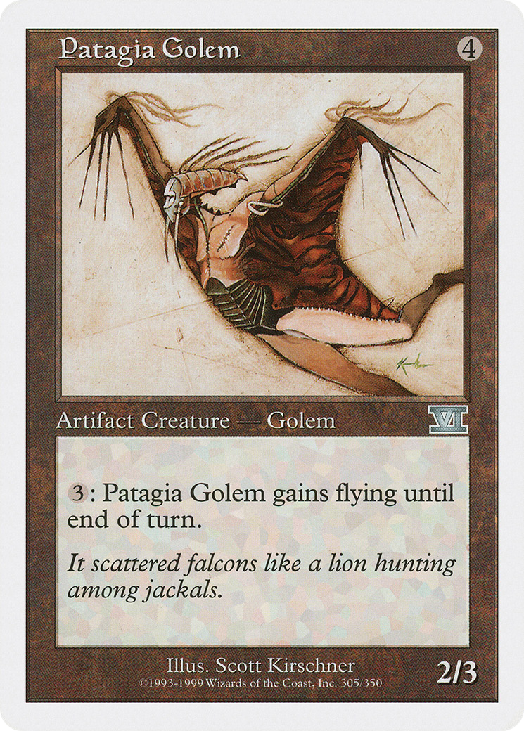 Patagia Golem [Classic Sixth Edition]-1