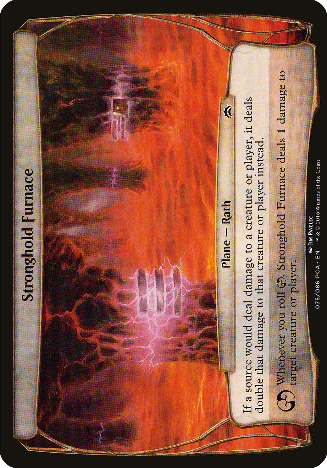 Stronghold Furnace (Planes) [Planechase Anthology Planes]-1
