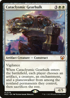 Cataclysmic Gearhulk [March of the Machine Commander]-1