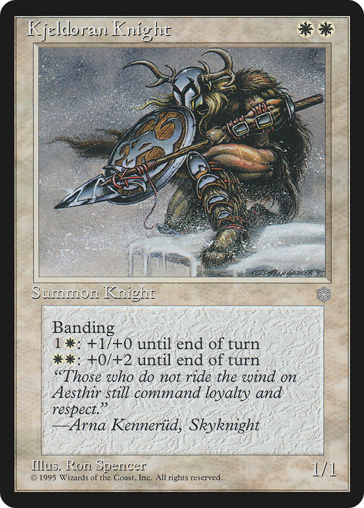 Kjeldoran Knight [Ice Age]-1