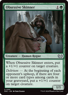 Obsessive Skinner [Duskmourn: House of Horror Commander]-1