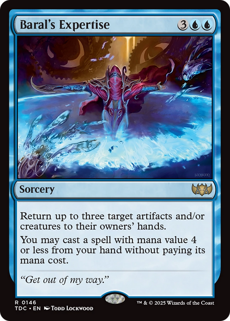 Baral's Expertise [Tarkir: Dragonstorm Commander]-1