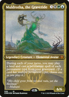 Muldrotha, the Gravetide (Etched) [Commander Legends]-1