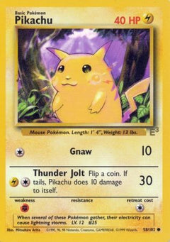 Pikachu (58/102) (E3 Stamped Promo) [Miscellaneous Cards]-1