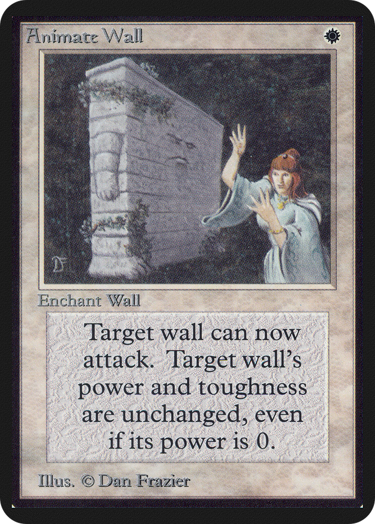 Animate Wall (LEA-) - Limited Edition Alpha-1