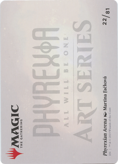 Phyrexian Arena // Phyrexian Arena (AONE-022) - Phyrexia: All Will Be One Art Series (Borderless)-2