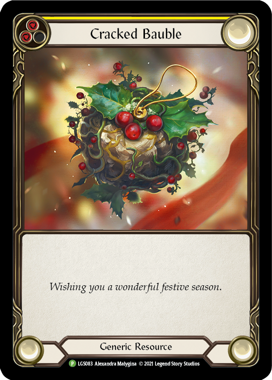 Cracked Bauble (Holiday 2021) [LGS083] (Promo)  Cold Foil-1