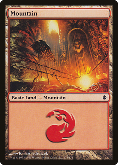 Mountain (173) [New Phyrexia]-1