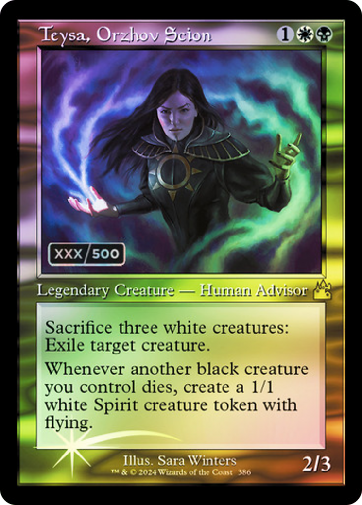 Teysa, Orzhov Scion (Retro) (Serialized) [Ravnica Remastered]-1