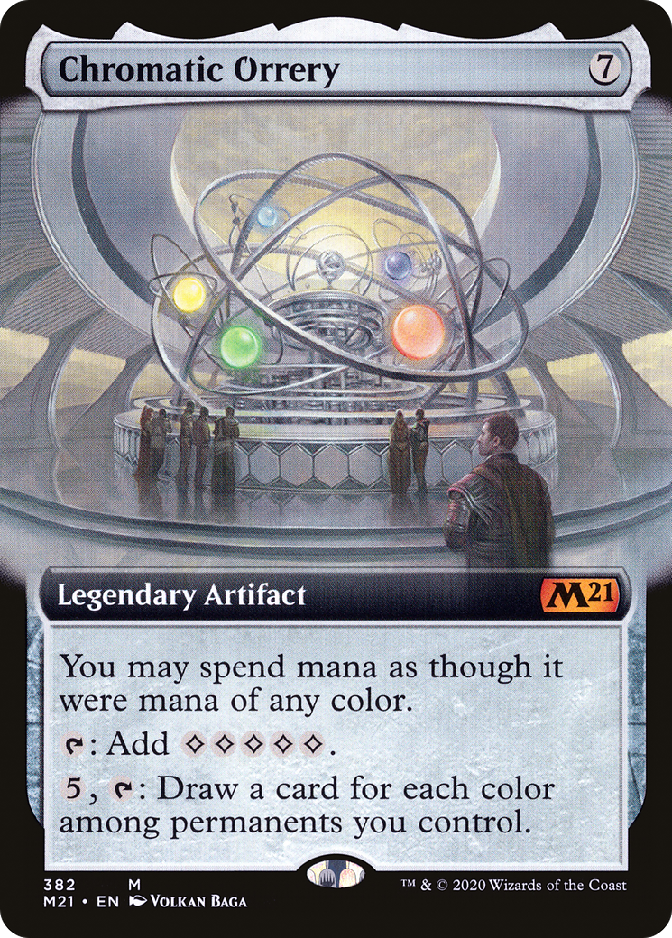 Chromatic Orrery (Extended Art) [Core Set 2021]-1