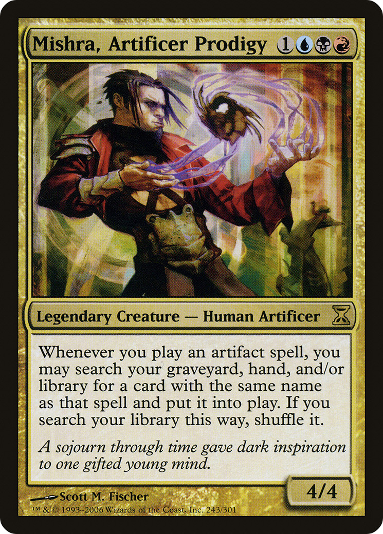 Mishra, Artificer Prodigy [Time Spiral]-1
