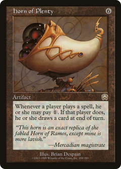 Horn of Plenty [Mercadian Masques]-1
