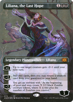 Liliana, the Last Hope (Textured Foil) [Double Masters 2022]-1