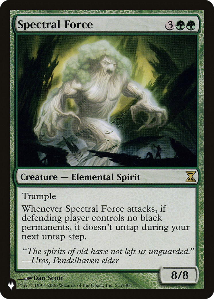Spectral Force [The List]-1