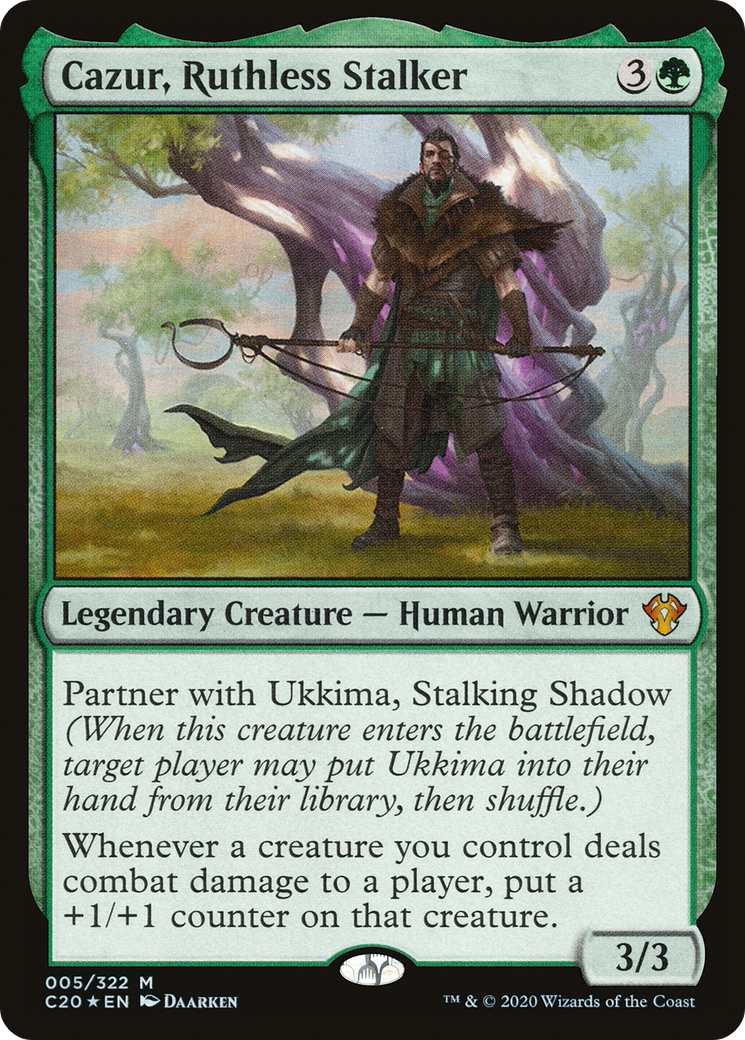 Cazur, Ruthless Stalker [Commander 2020]-1
