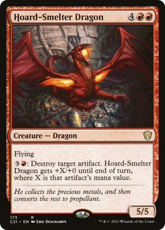 Hoard-Smelter Dragon [Commander 2021]-1