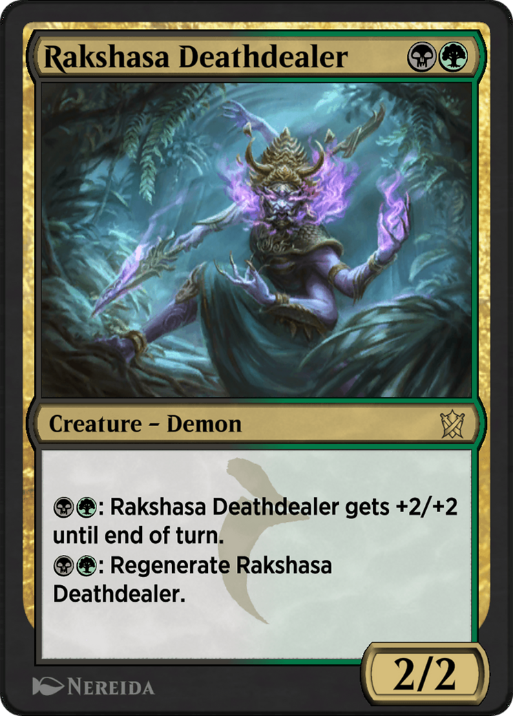 Rakshasa Deathdealer (KTK-192Y) - Khans of Tarkir-1