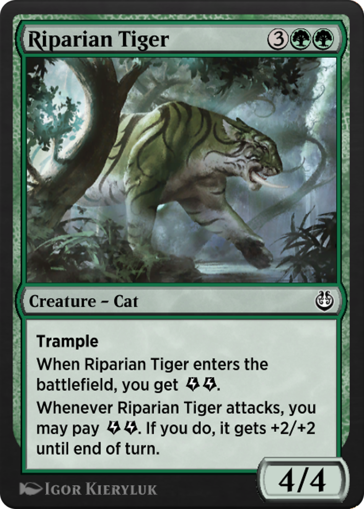 Riparian Tiger (KLR-178) - Kaladesh Remastered-1