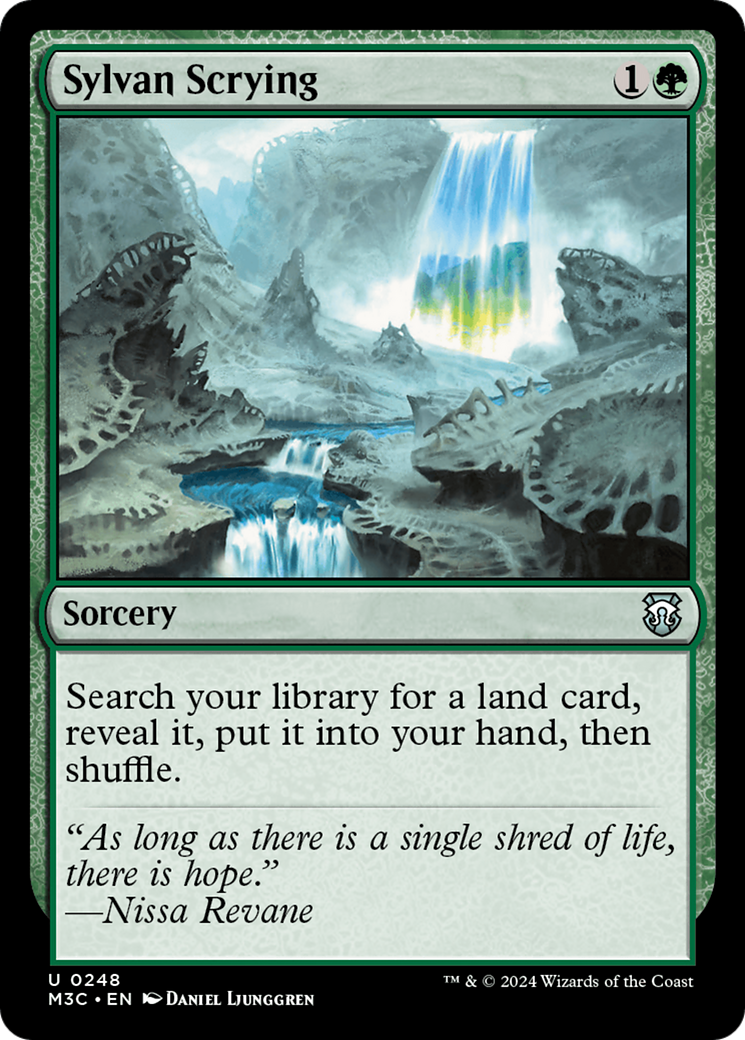 Sylvan Scrying [Modern Horizons 3 Commander]-1